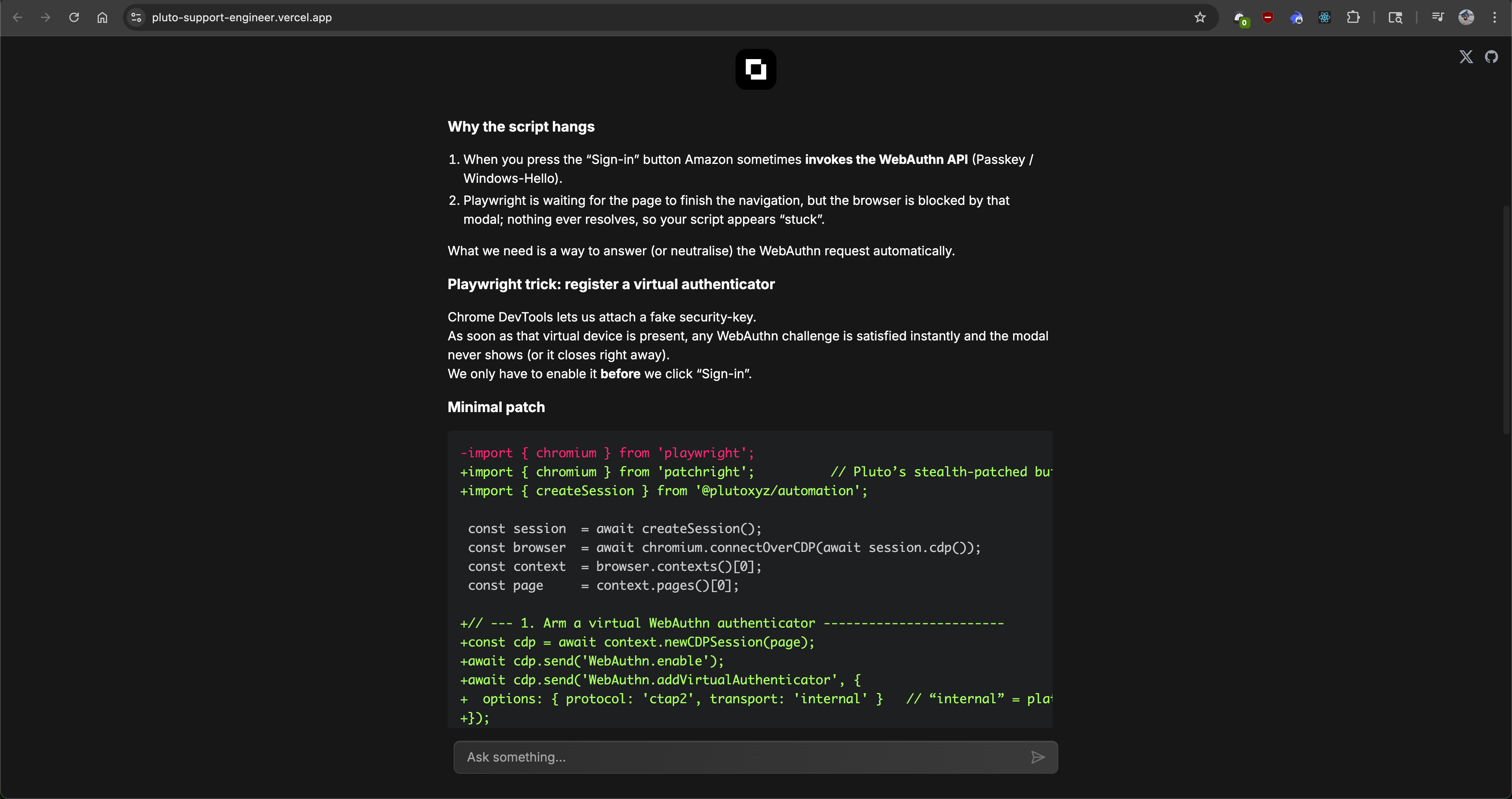 Building an AI Support Engineer: How I Built the Pluto RAG Chatbot